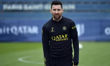 मेस्सी निलम्बनपछि पुनः पिएसजीसँग प्रशिक्षणमा