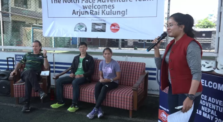 द नर्थ फेस एडभेन्चरमा अनुबन्ध भए अल्ट्रा धावक अर्जुन राई