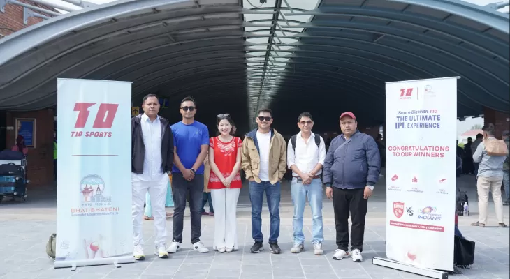 चार जना नेपालीले पाए आईपीएलका खेल प्रत्यक्ष हेर्ने अवसर