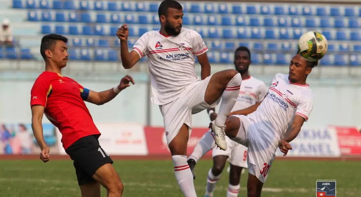 उपाधि दौडमा रहेको चर्च ब्वाइज आर्मीसँग पराजित