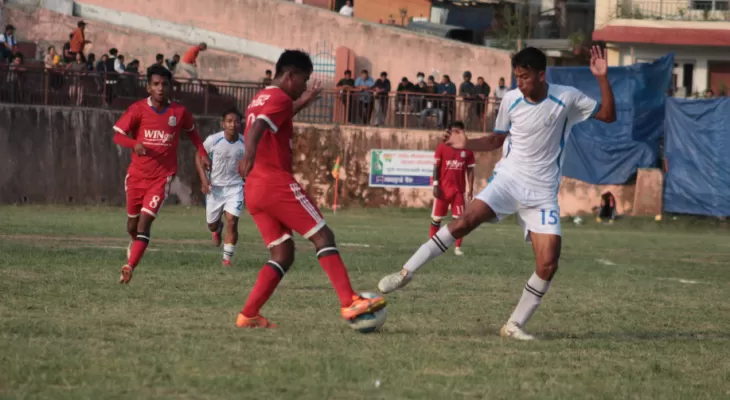 वीरगञ्ज युनाइटेड शहीद भीमनारायण श्रेष्ठ फुटबल प्रतियोगिताको फाइनलमा