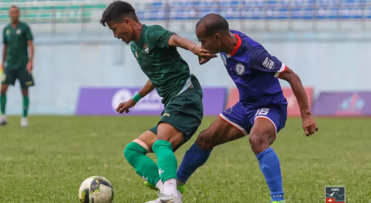 ए डिभिजन लिग : थ्रीस्टार र आर्मीको खेल बराबरीमा