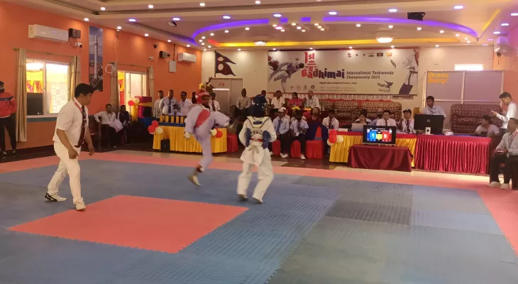 बारामा अन्तर्राष्ट्रिय गढीमाई तेक्वान्दो प्रतियोगिता शुरु