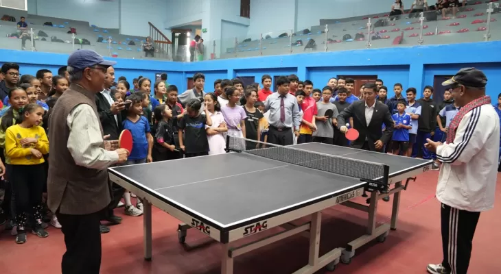 सोफेस राष्ट्रिय अन्तरविद्यालय टेबलटेनिस सुरु