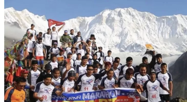 अन्नपूर्ण आरोहण दिवसमा अन्नपूर्ण म्याराथन हुँदै