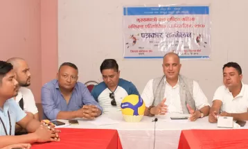 इटहरीमा रात्रीकालीन राष्ट्रिय महिला भलिबल प्रतियोगिता हुने