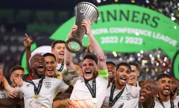 युरोपा कन्फ्रेन्स लिगको उपाधि वेस्ट ह्याम युनाइटेडलाई