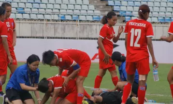 एसियन कप छनोटमा नेपाल चीनसँग पराजित