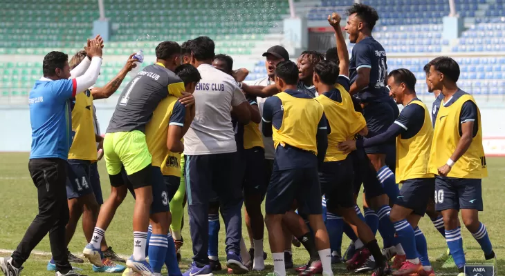 ‘ए’ डिभिजन लिग : फ्रेन्ड्स क्लब विजयी