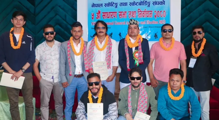 स्केटिङमा खनालको निरन्तरता