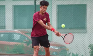 राइजिङ स्टार ओपन टेनिस : आर्यन र अभिनवको विजयी सुरुआत