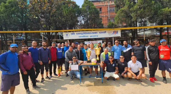 भेट्रान फुटबल प्रतियोगिताको तयारी पूरा