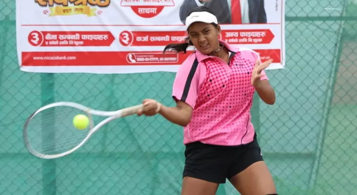 राइजिङ स्टार खुला टेनिस : सुनिरा र अभिलाषा सेमिफाइनलमा