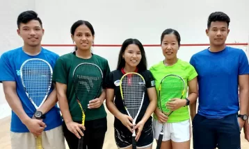 एसियाडका लागि छ खेलाडी छनोट