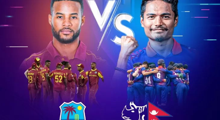विश्वकप क्रिकेट छनोटमा नेपालले वेस्ट इन्डिजसित खेल्दै