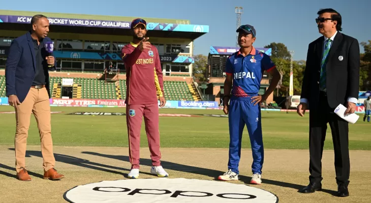 West Indies defeats Nepal by 101 runs