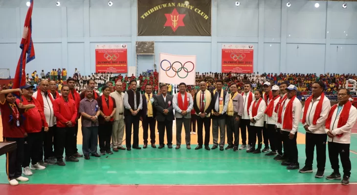 ओलम्पिक दिवसको अवरमा विविध कार्यक्रम