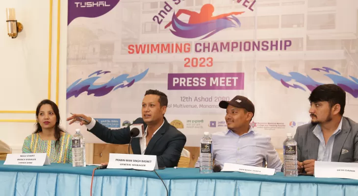 विद्यालय स्तरीय पौडी प्रतियोगिता असारमा