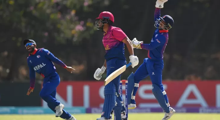 विश्वकप छनोट प्ले अफ : युएईमाथि नेपालको जित