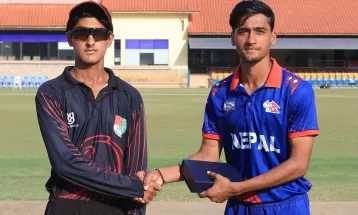 एसिसी यु १६ क्रिकेट : सिङापुरलाई हराउदै नेपाल फाइनलमा