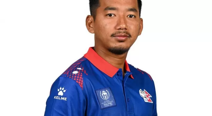 आयरल्यान्डविरुद्ध नेपालको चौथो विकेट खस्यो