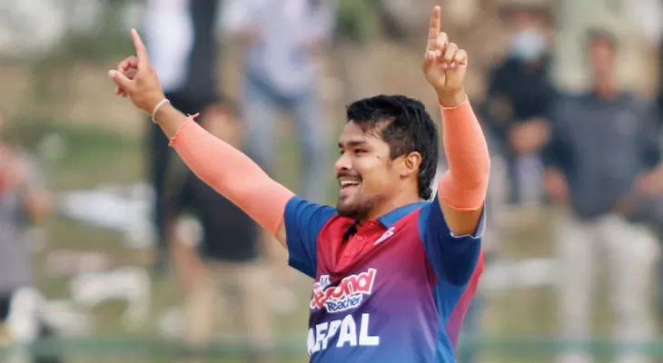 नेपाललाई चौंथो सफलता, करणले लिए विकेट