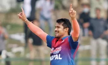 नेपाललाई चौंथो सफलता, करणले लिए विकेट