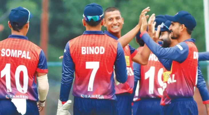 आयरल्यान्डविरुद्ध नेपाललाई दोस्रो सफलता, किशोरले लिए विकेट