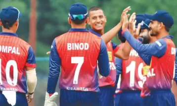 आयरल्यान्डविरुद्ध नेपाललाई दोस्रो सफलता, किशोरले लिए विकेट