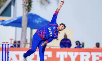 नेपाललाई पाचौं सफलता, सन्दीपले लिए विकेट