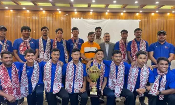 एसिसी यू–१६ पूर्वी क्षेत्रिय कप वितेजा टोलीलाई जनही ५० हजार पुरस्कार दिने क्यानको घोषणा