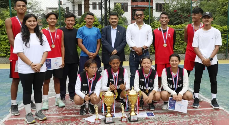 मनास्लु र आईएसलाई गोल्डेनगेट बास्केटबल उपाधि