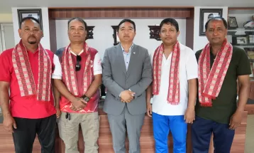 तेक्वान्दो प्रशिक्षक दक्षिण कोरिया जाँदै