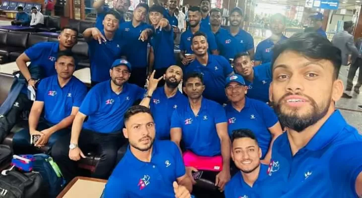 The Nepali cricket team is competing in the Asia Cup for ACC Emerging Teams