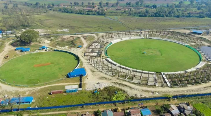 गौतमबुद्ध क्रिकेट रङ्गशालाको काम नयाँ आर्थिक वर्षबाट अघि बढ्ने