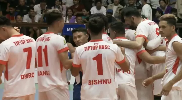 हेल्प नेपाललाई राष्ट्रिय भलिबल क्लब लिगको उपाधि