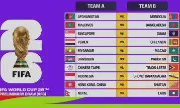 Nepal takes on Laos in FIFA World Cup 2026 and 2027 AFC Asian Cup qualifiers