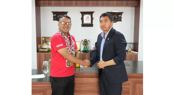 किम योङ कप तेक्वान्दो च्याम्पियनसिपमा सहभागी हुन अशोक कोरिया जाँदै