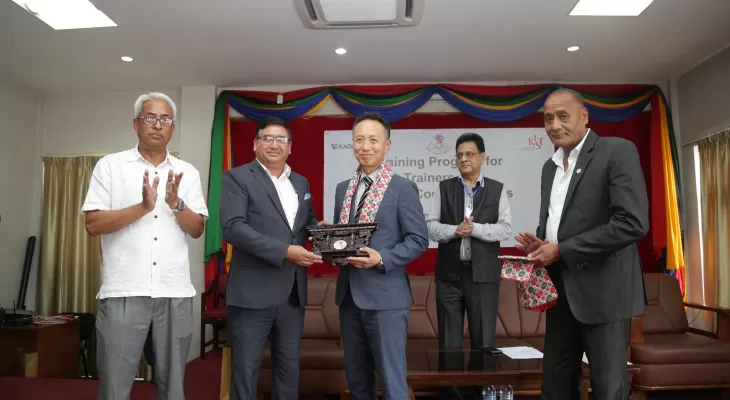 नेपाललाई डोपिङ परीक्षणका लागि आवश्यक सामग्री सहयोग