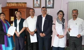 राखेपअन्तर्गत विभिन्न शाखाका प्रमुखबीच कार्य सम्पादन सम्झौता