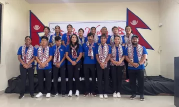 नेपाली राष्ट्रिय महिला क्रिकेट टोलीको बिदाइ