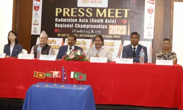 एसिया रिजनल च्याम्पियनसिप ब्याडमिन्टन सुरु