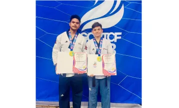 कोरियामा जितबहादुरलाई दोहोरो स्वर्ण