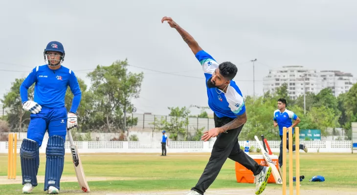 कराँची पुगेको नेपाली क्रिकेट टोलीले थाल्यो अभ्यास (फोटो फिचर)