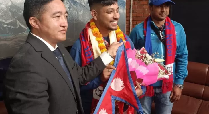 एसिया कपका लागि सन्दीप पाकिस्तान प्रस्थान