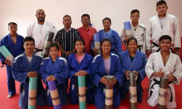 जुडो टोलीलाई श्रेष्ठको सहयोग