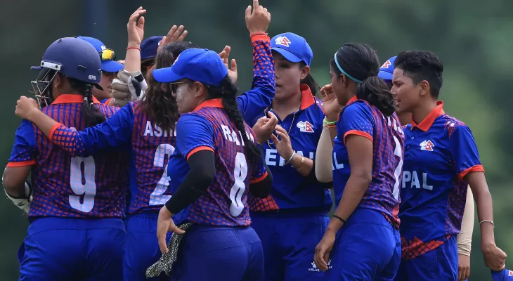 Asian qualifying for the ICC Women's T20 World Cup: Nepal defeats Malaysia by five runs