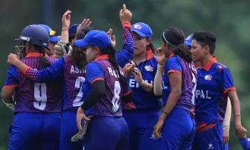Asian qualifying for the ICC Women's T20 World Cup: Nepal defeats Malaysia by five runs