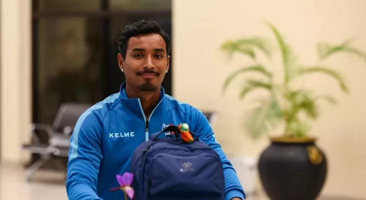 एसिया कप २०२३ : भारतविरूद्धको खेलका लागि नेपाली टोली श्रीलंकामा (फोटो फिचर)