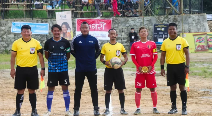 जुट विकास फुटबल एकेडेमी ताप्लेजुङ गोल्डकपको फाइनल